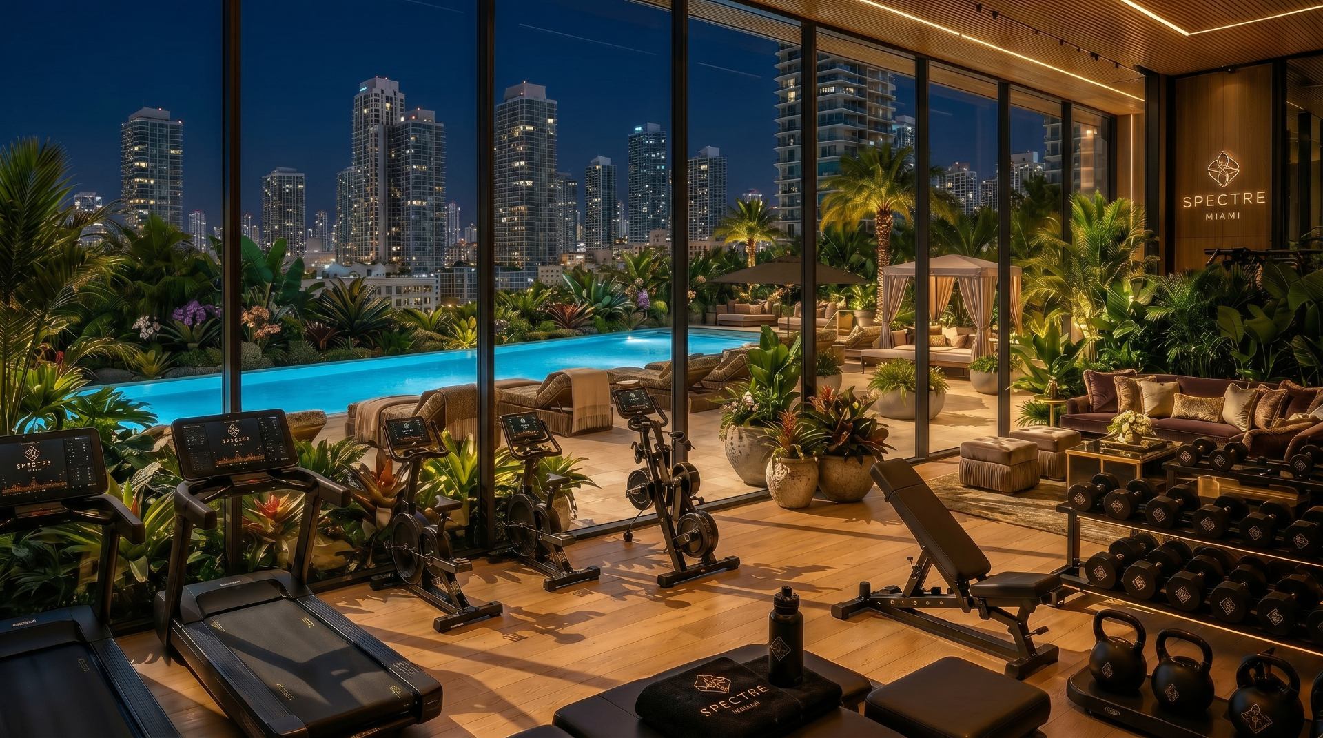 SPA-STYLE FITNESS CENTER