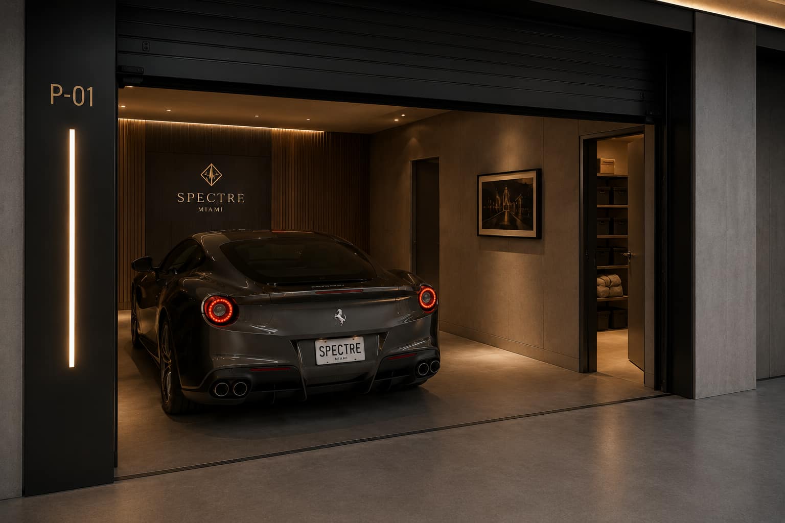 PRIVATE ENCLOSED GARAGES