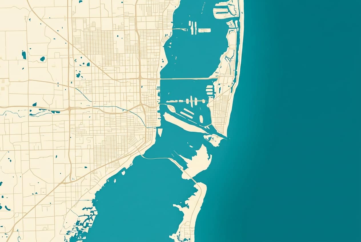 Miami map