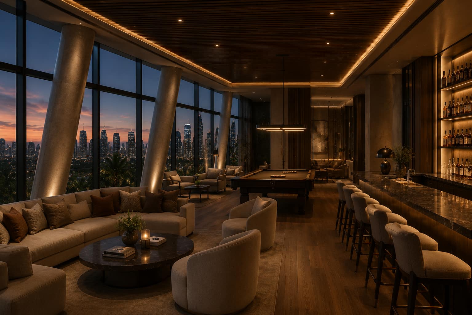 Sunset Lounge Skyline Terrace